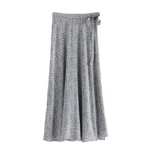 & Other Stories Tie Wrap Midi Skirt
